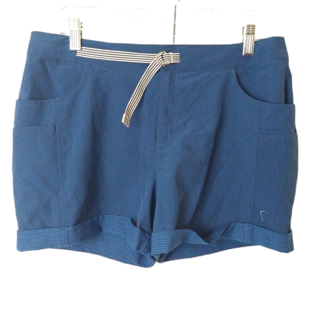 ZYIA Blue Not Just a Trail Short. Size Large